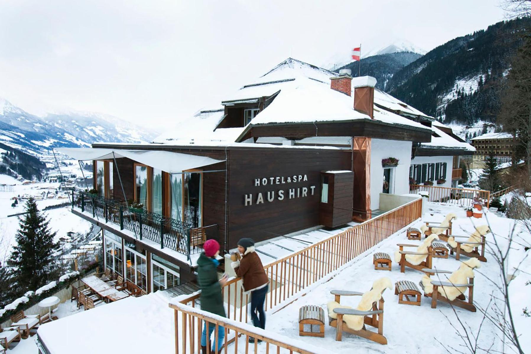 Alpine Spa Hotel Haus Hirt Bad Gastein Exterior foto